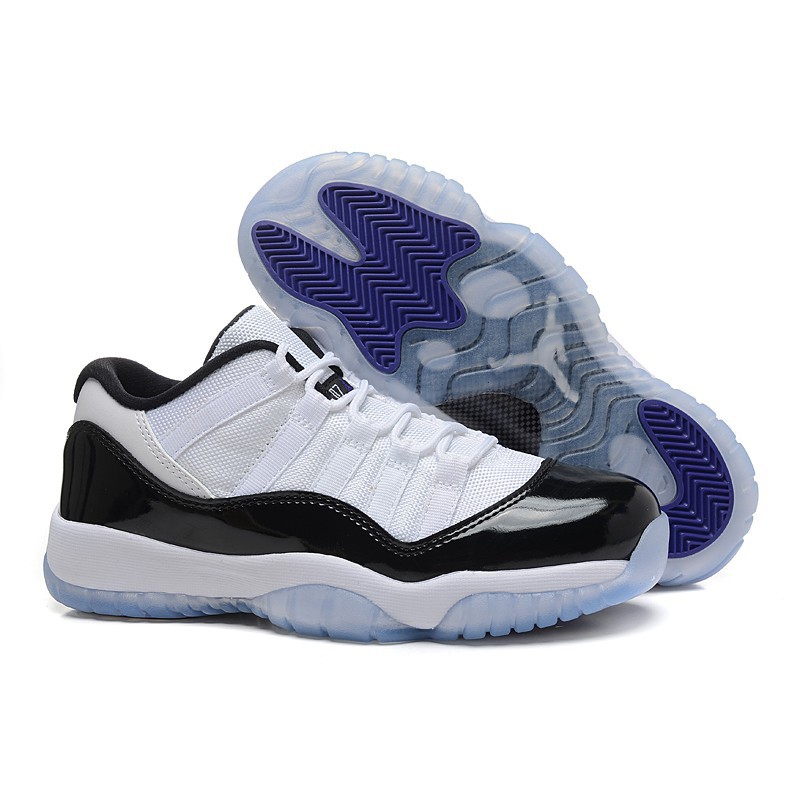 jordan 11 black concord white