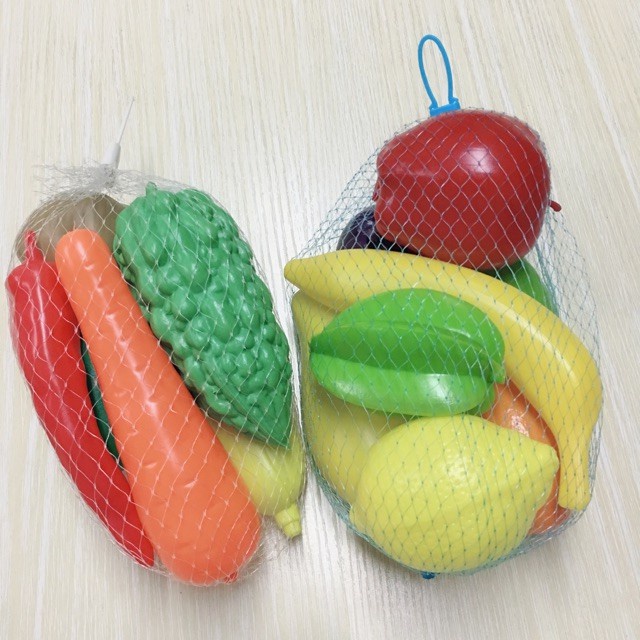 Pretend Play Cutting Fruits Vegetables Fruit Cut Toys Christmas Gift