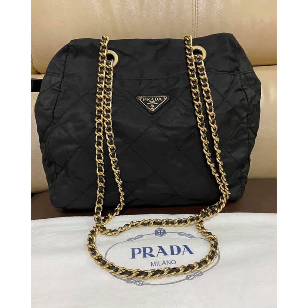 prada chain bag