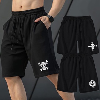 Anime logo casual fashion Men unisex popular sports shorts streetwear One Piece hunter x hunter #1