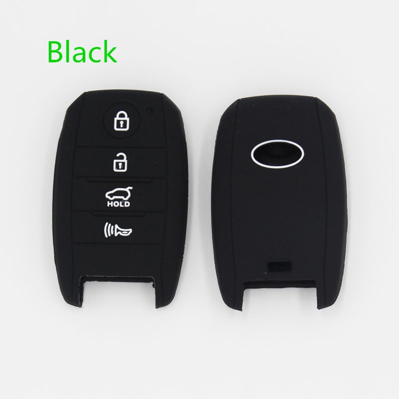 4 Button Silicone Car Key Cover Fit For Fob Shell Case | Shopee Philippines