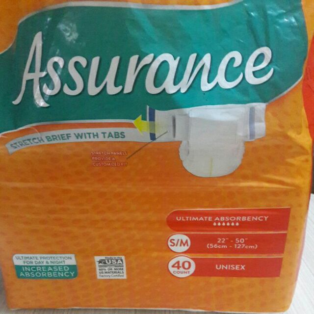 assurance diapers