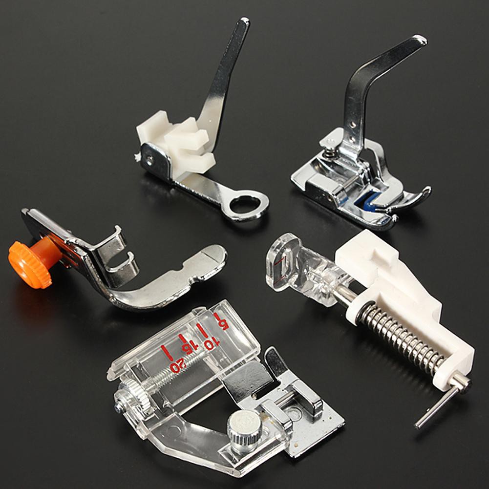 SevenMye Portable Mini Low Shank Roller Sewing Machine Accessories Presser Foot Leather Household 