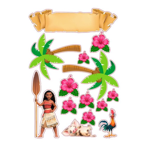 Moana Baby Moana Cake Toppers Shopee Philippines