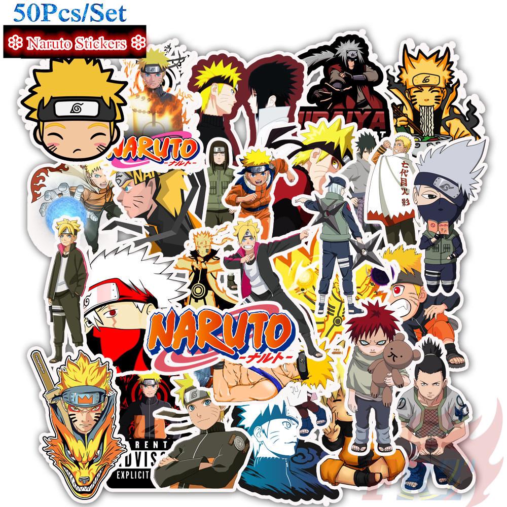 xs069 50pcs naruto graffiti waterproof sticker shopee philippines