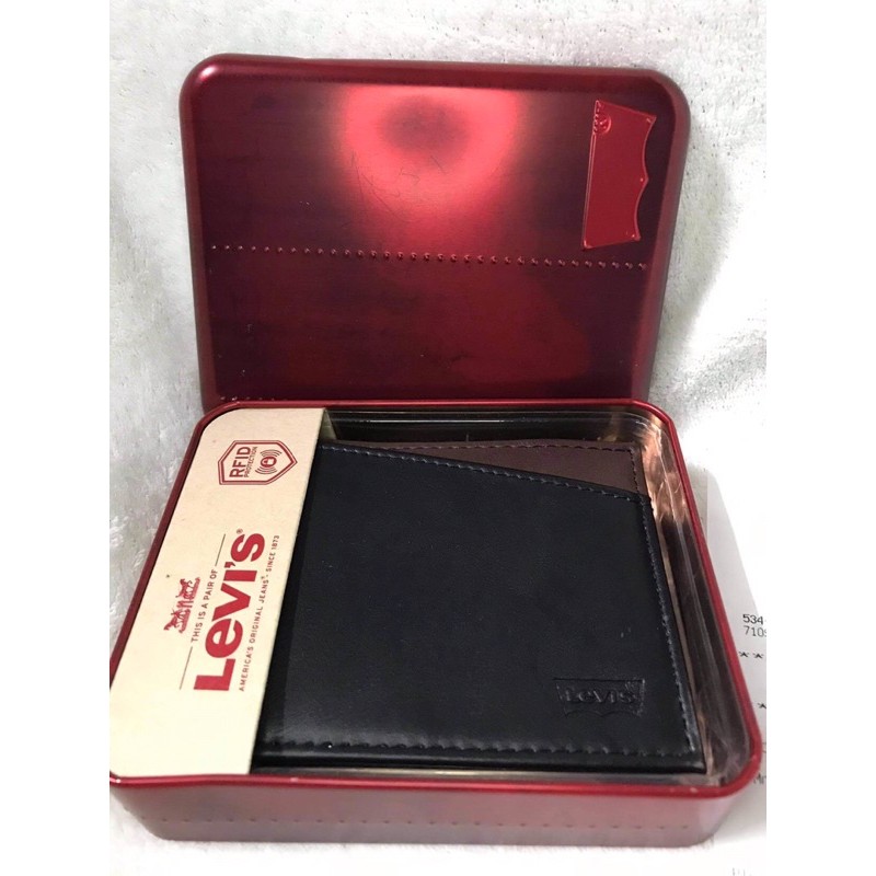 Levi's Wallet With RFID Protection | Shopee Philippines