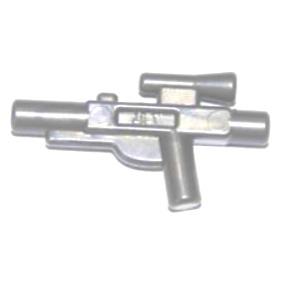 2 x LEGO 58247 Minifigure Arme Pistolet Gun Weapon Blaster NEUF NEW titanium 