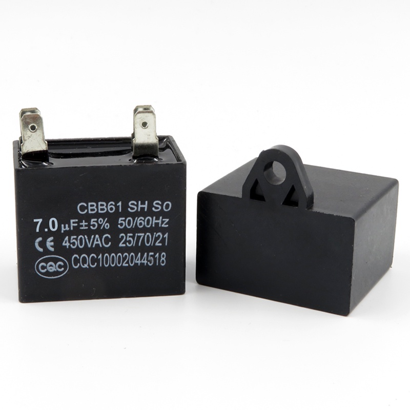 CBB60 7UF 450V CONDENSATORE SPUNTO PER MOTORE 34x70mm - By AGS Electronics Srl - Foto 6