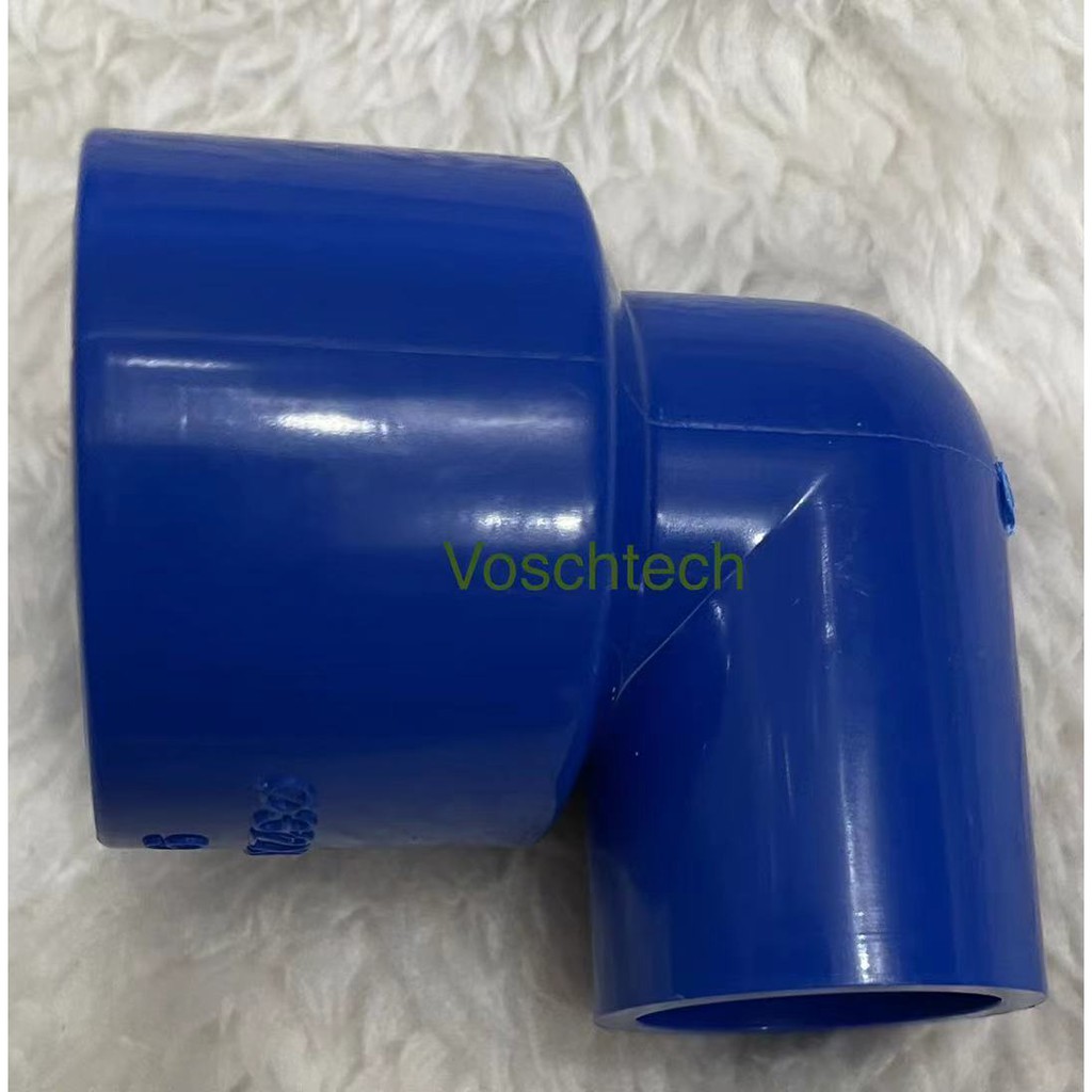PVC blue fittings Elbow Reducer 25x1/2” 32x1/2”. 32x3/4” Shopee
