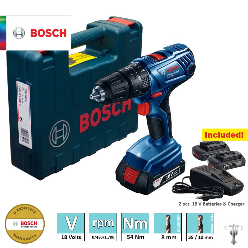 Bosch GSB 180 Li Professional 18 V Cordless Impact Drill Shopee