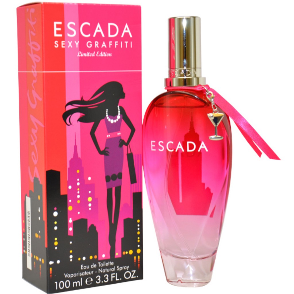 Authentic Escada Sexy Graffiti Limited Edition 100ml EDT Perfume for Women  | Shopee Philippines