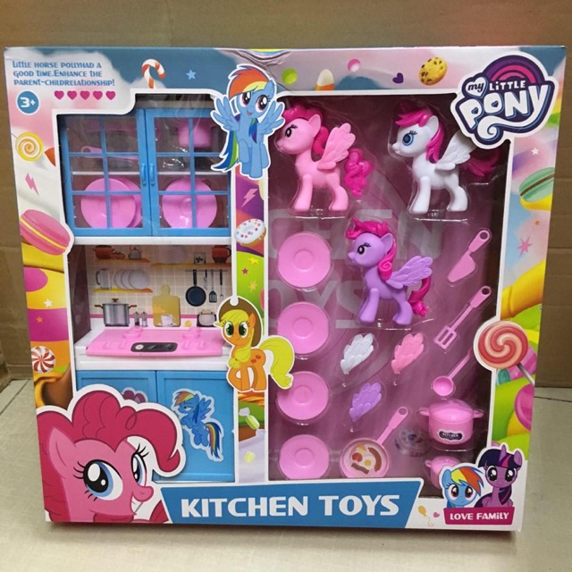 my little pony kitchen set