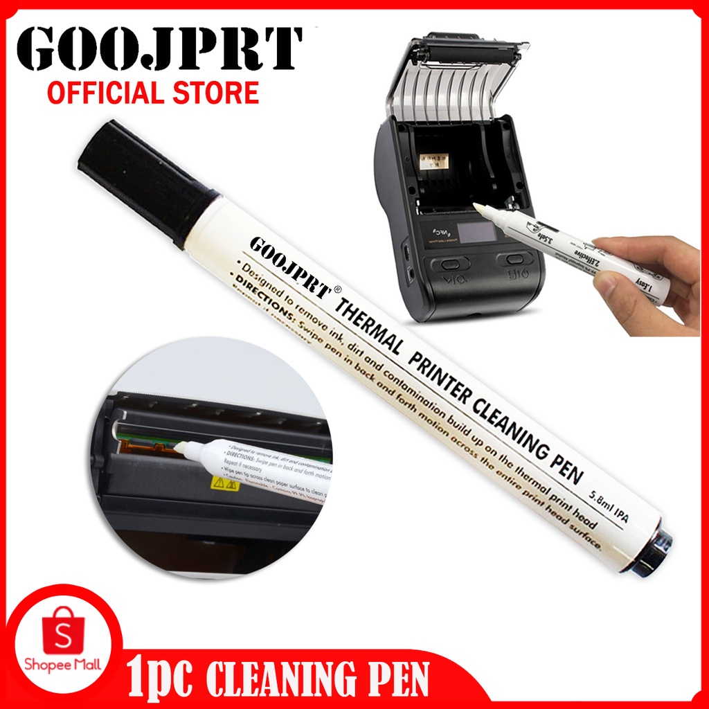 GOOJPRT GPTPCP Thermal Printer Head Cleaning Pen (1 PIECE) Maintenance