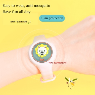 Baby Shining Mosquito Repellent Waterproof Watch Baby Mosquito Repellent Cartoon Watch #9