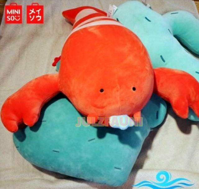 miniso lobster plush