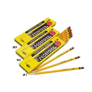 MONGGOL PENCIL REGULAR 1 2 3 FOR SCHOOL AND OFFICE USE (1 Box of 12's ...