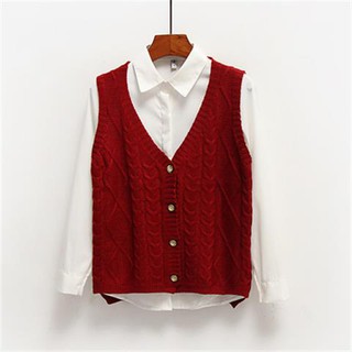 sleeveless sweater cardigan