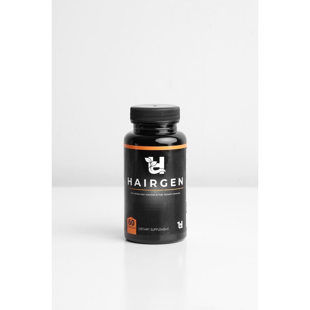 Hairgen Natural Hair Darkening Vitamins Supplement Removing White Hair  Removal | Shopee Philippines