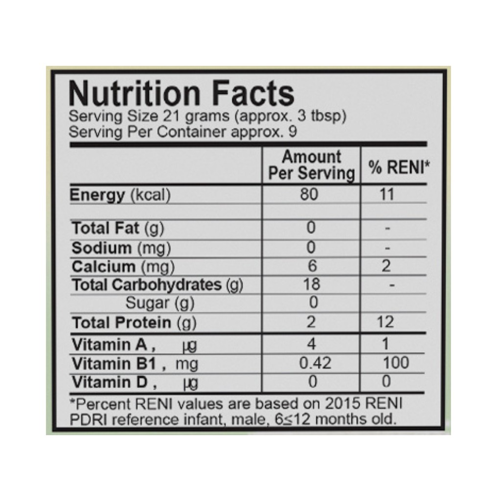 NUTRI BOOSTER CEREAL 600Grams BABY PORRIDGE, PUREE & CEREAL FOOD PICKY EATER & WEIGHT GAIN SUGAR FRE