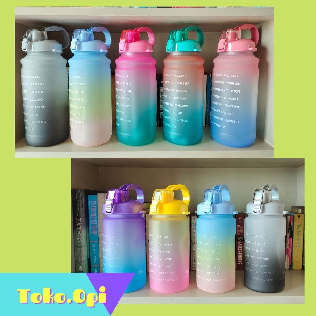 Ori Price Bottle NEGO Tritu Motivation Drinking Bottle 2.2 And 1.1 ...