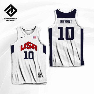 Nz Usa Basketball 12 Olympics Jersey Top Shopee Philippines
