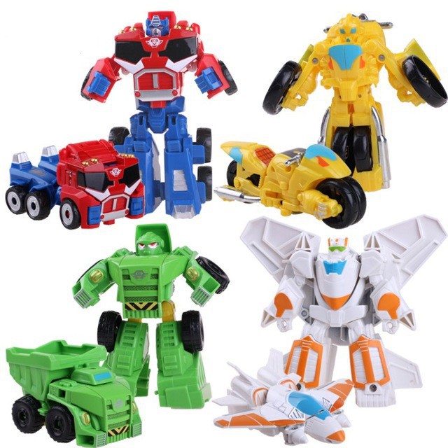 Toy Rescue Bots Car Toys Transformation Robot Action Figures Toy ...