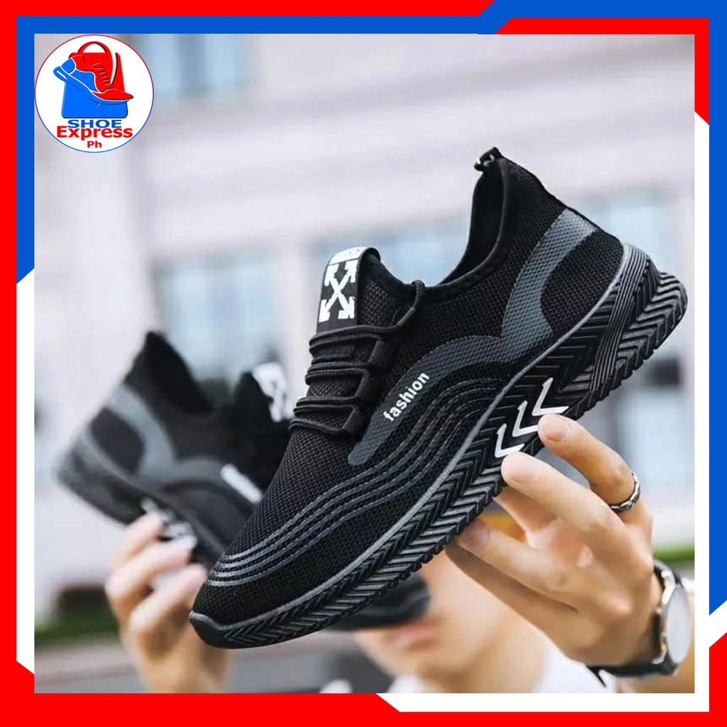 𝐒𝐇𝐎𝐄 𝐄𝐗𝐏𝐑𝐄𝐒𝐒 Men's Casual Shoes Male Canvas Stretch Fabric Sneakers Men Sport Shoes Shopee