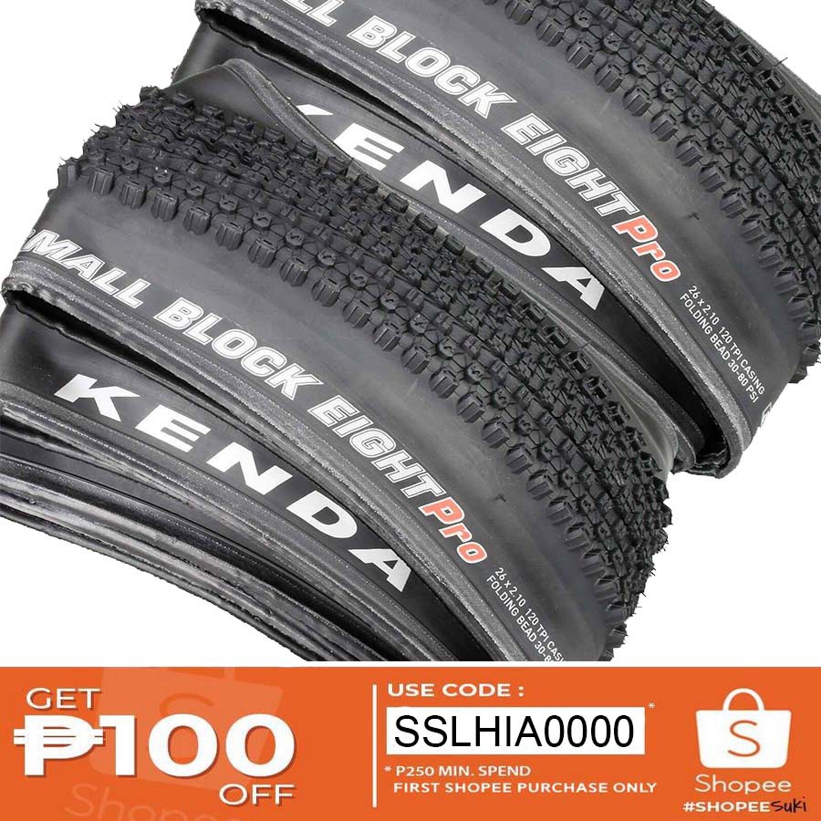 Kenda Small block eight MTB tire 26 27.5  Shopee Philippines