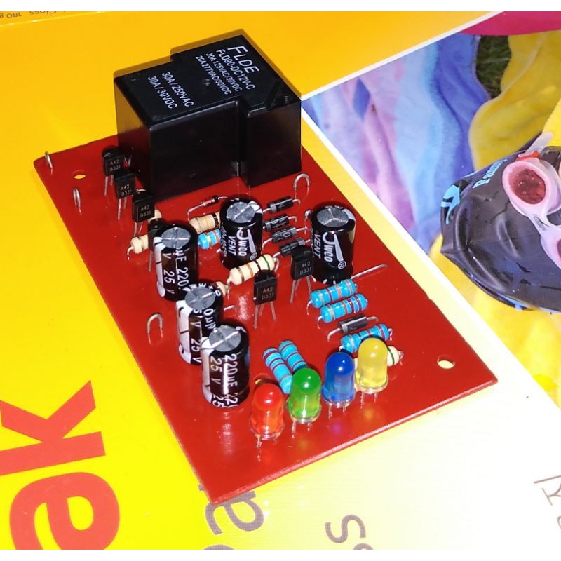 1pc mono speaker protection with protect, signal, clip, and active