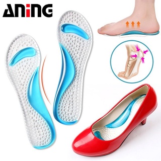 Silicone Gel massage shoes Insoles women High Heels Foot Cushion Arch Support