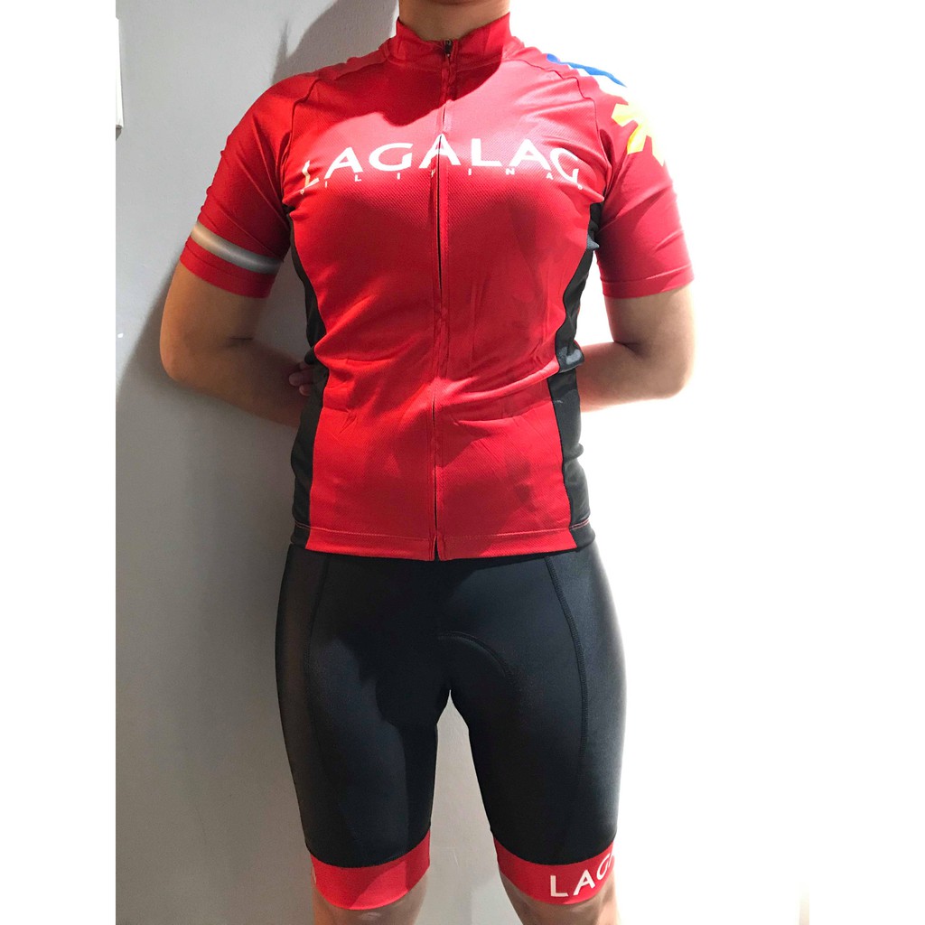 cycling shorts red