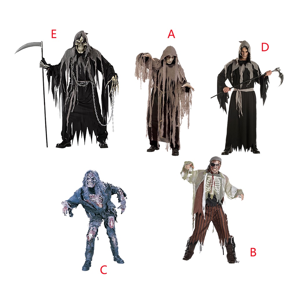 Realistic Halloween Costume Fancy Dress Outfit Party Scary Themed Party