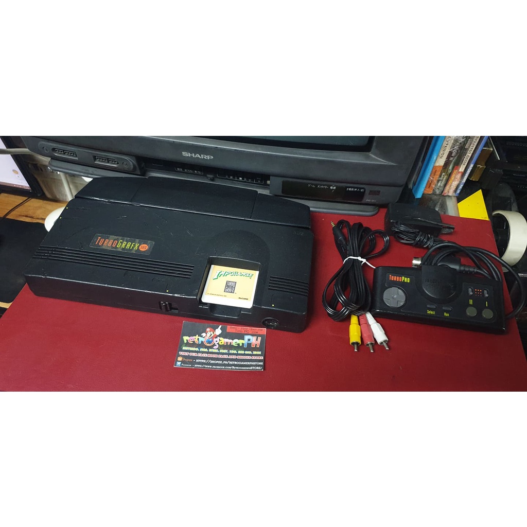 NEC Turbo GrafX 16 Console (AV Modded) | Shopee Philippines