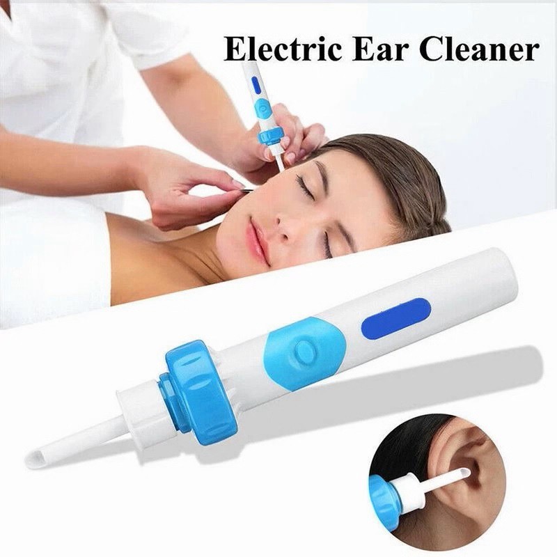 Ear Wax Vacuum Cleaner, New Electric Ear Wax Dirt Remover Cordless Safe Vibration Painless (COD