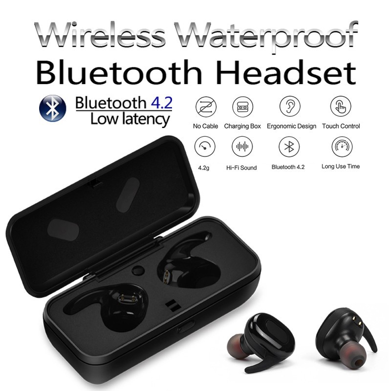 earphone bluetooth shopee