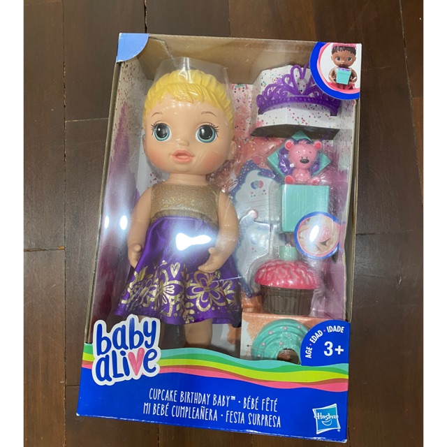 baby alive com cupcake