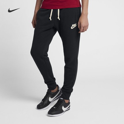 nike men's sweatpants with zipper pockets