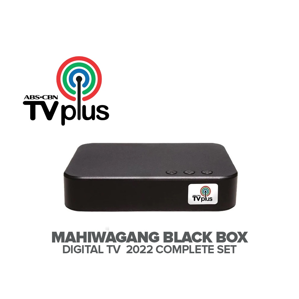 Abs Cbn Tv Plus Complete Set Brandnew Mahiwagang Black Box Digital