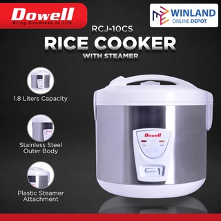 Dowell Original 3 cups Rice Cooker with Aluminum Rice Bowl RC-30G ...