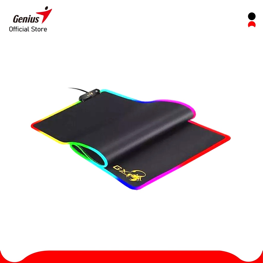 Genius GXPad 800S RGB Soft Gaming Mouse PadLarge, Oversized Glowing