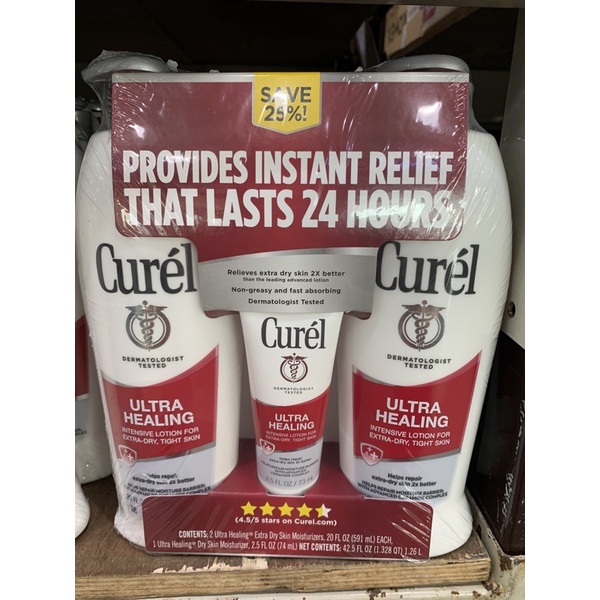 CUREL LOTION ULTRA HEALING SET Shopee Philippines