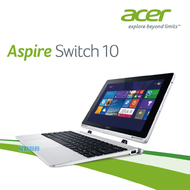 Acer HP X2 210 Tablet IntelligenceWindows10.1TwoinOne Laptop
