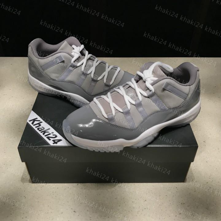 jordan 11 gray low