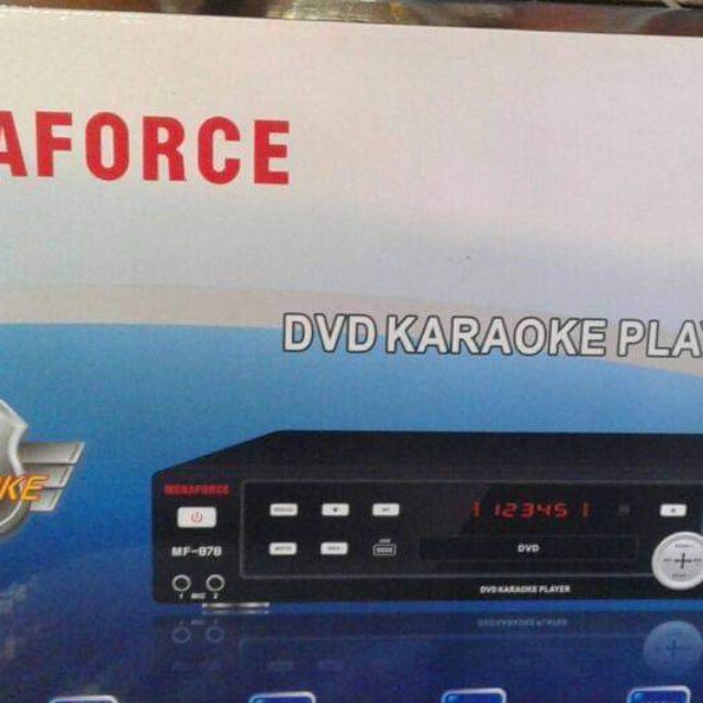 MF878 MegaForce DVD karaoke player Shopee Philippines