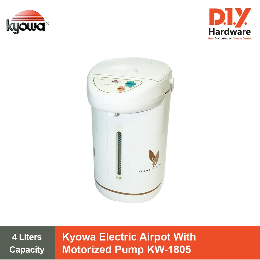 Kyowa Electric Airpot With Motorized Pump 4 Liters Capacity KW1805