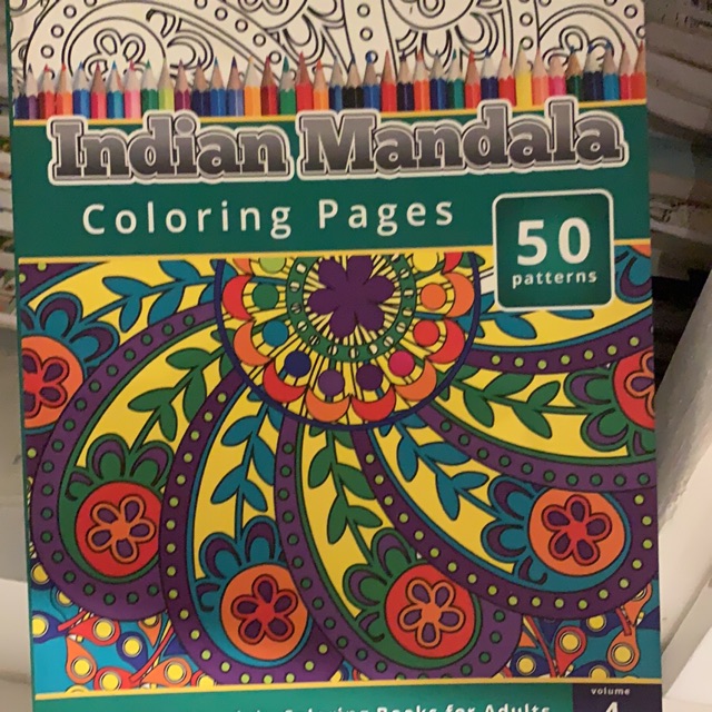 Download Indian Mandala Coloring Book Shopee Philippines