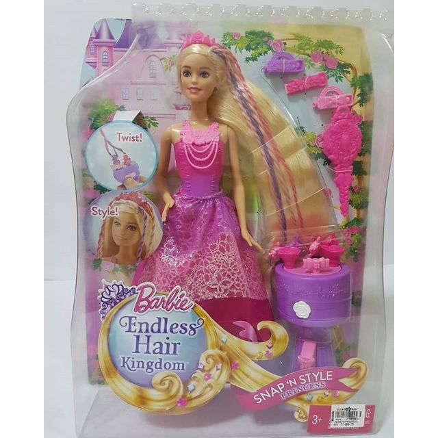 barbie endless hair kingdom