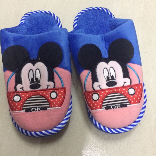 mickey mouse bedroom slippers
