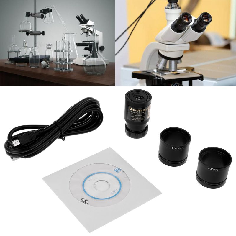 HD CMOS 2.0MP USB Electronic Eyepiece Microscope Camera Mounting Size