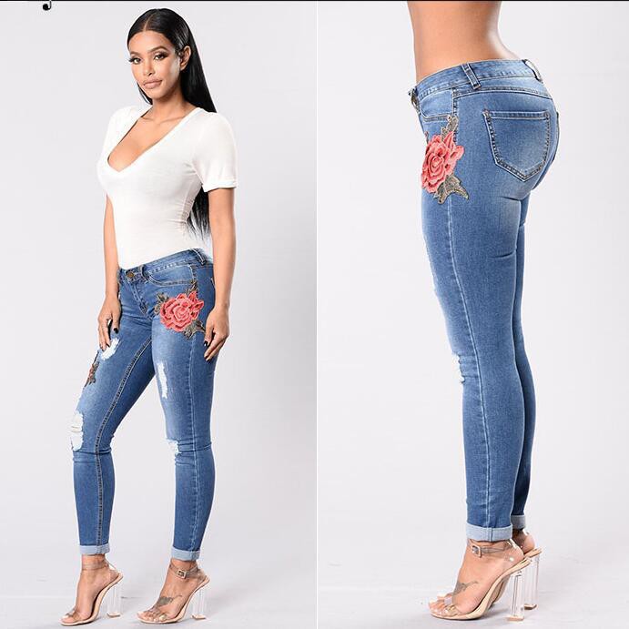 long skinny jeans